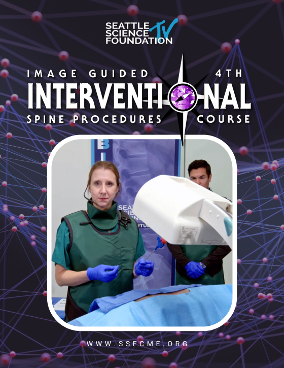 4th Annual Image Guided Interventional Spine Procedures Course 2025 Banner